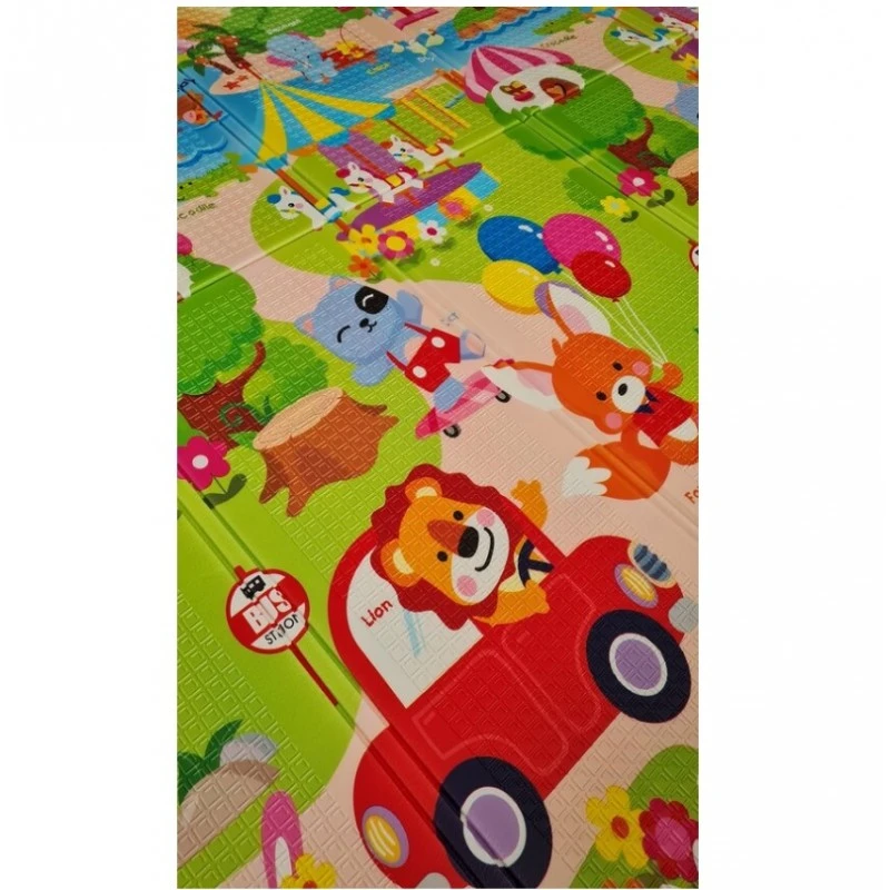 Килимче за игра Ricokids Жираф/ Лунапарк 180 х 200 х 1